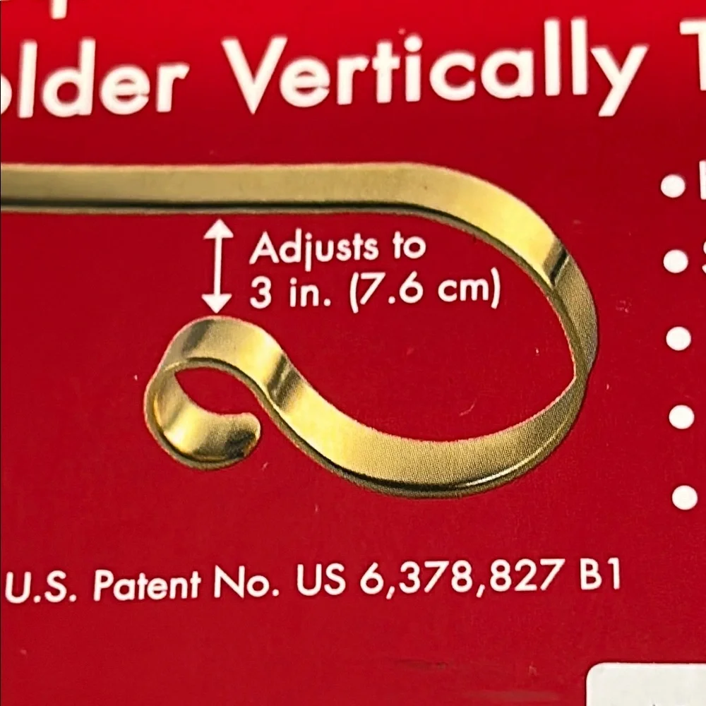 NWT The Original Mantle Clip Holders